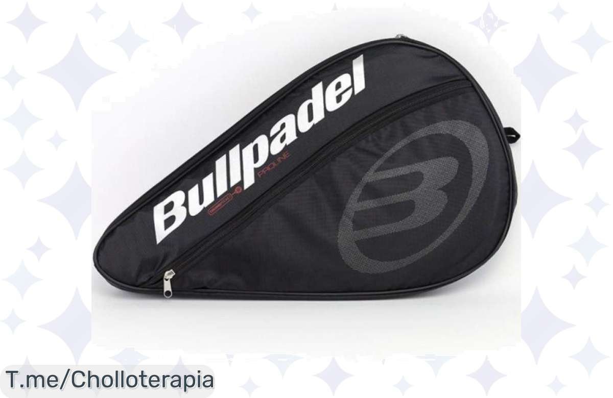 Lleva tu juego al siguiente nivel con la funda térmica Bullpadel Proline, un super chollo que protege tu pala y cuida tu equipo. ¡Compra ahora antes de que se agote!