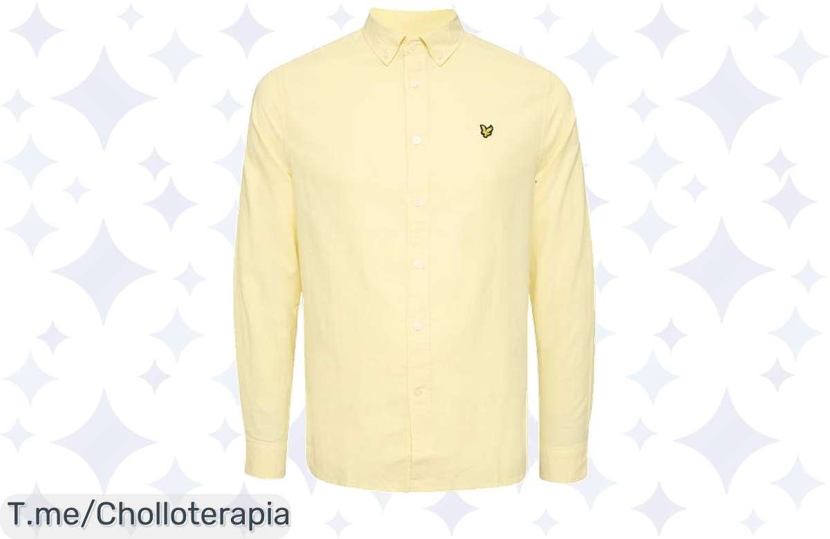 Luce increíble este verano con la camisa de lino Lyle & Scott: super chollo, suave y fresca. ¡Compra ahora antes que se acabe esta oferta única!
