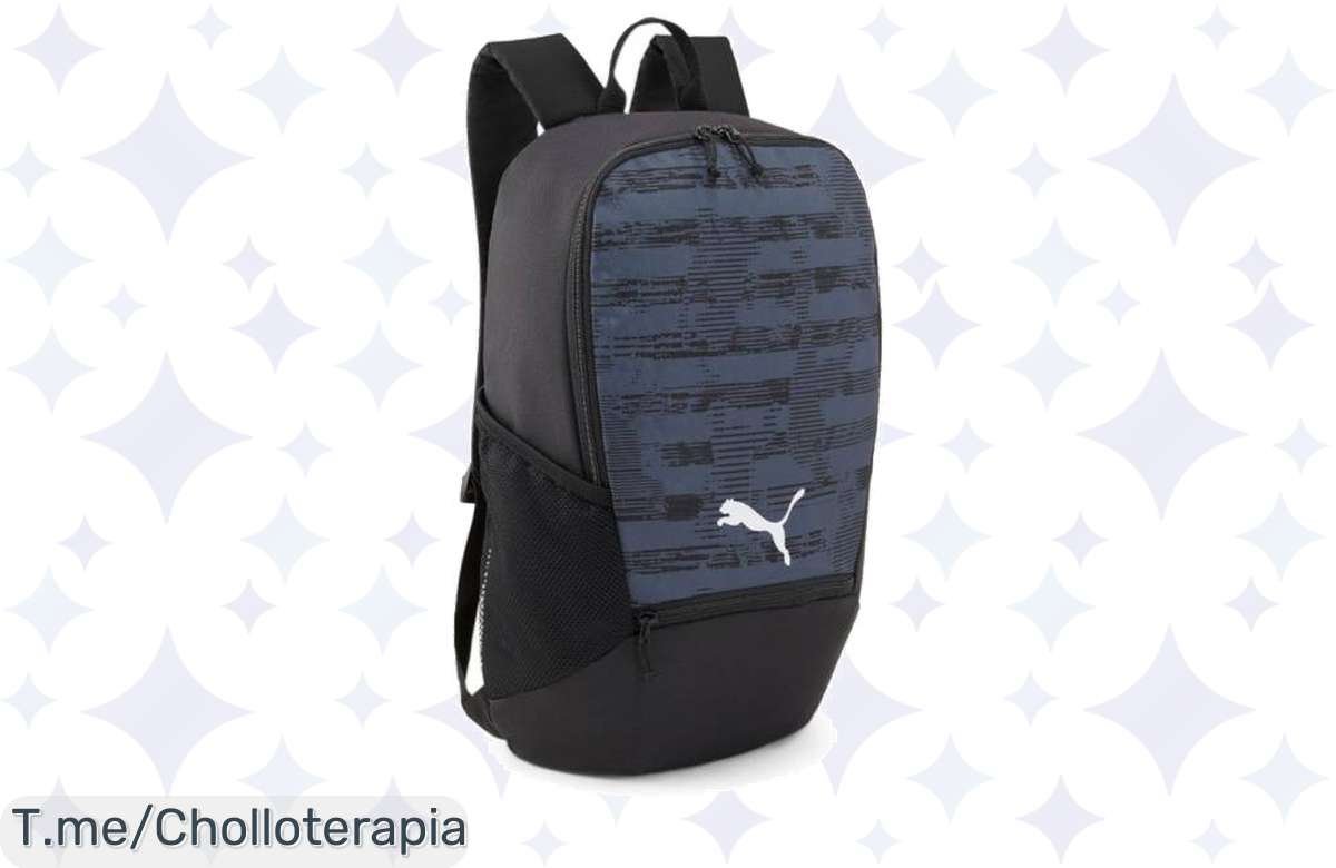 Mochila PUMA IndividualRISE a precio loco, 20L de estilo único y comodidad total. ¡Aprovecha este ofertón limitado y asegúrate la tuya ya!