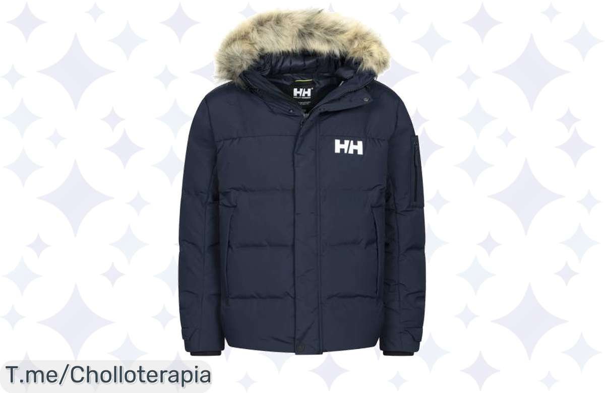 No dejes pasar el super chollo del Helly Hansen Bouvet Hombre Plumífero, un abrigo cálido como un abrazo que transforma tu invierno. ¡Compra ya antes de que se agote!