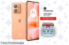 No dejes pasar el super chollo del Motorola Edge 40 Neo con pantalla pOLED y cámara de 50MP, ¡lleva tu experiencia al límite y recibe los Moto Buds gratis!