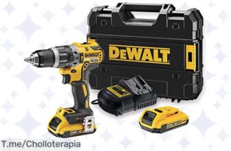 No dejes pasar este ofertón: Taladro percutor DEWALT DCD796D2QW con motor Brushless y 70Nm ¡la herramienta que transformará tus proyectos! Compra ya antes de que se agote