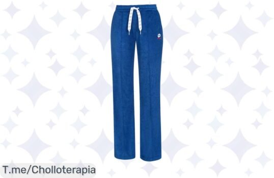 No te pierdas el ofertón del año con el Pantalón Lotto Velour Retro Mujer, comodidad y estilo que hará que todos te miren ¡Compra ahora antes de que se agote!