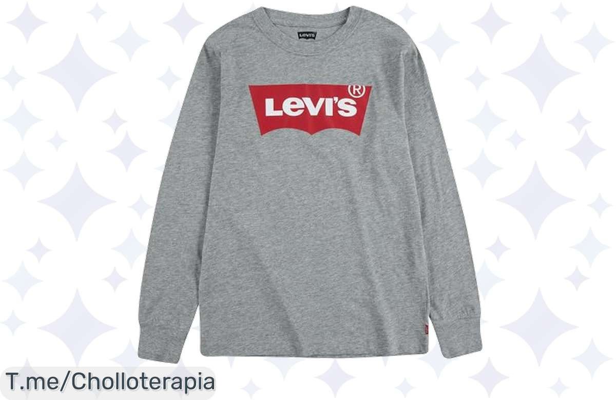 No te quedes fuera de este ofertón: Camiseta Levi’s para niños con ajuste perfecto y comodidad inigualable, ¡aprovéchala antes de que se agote!