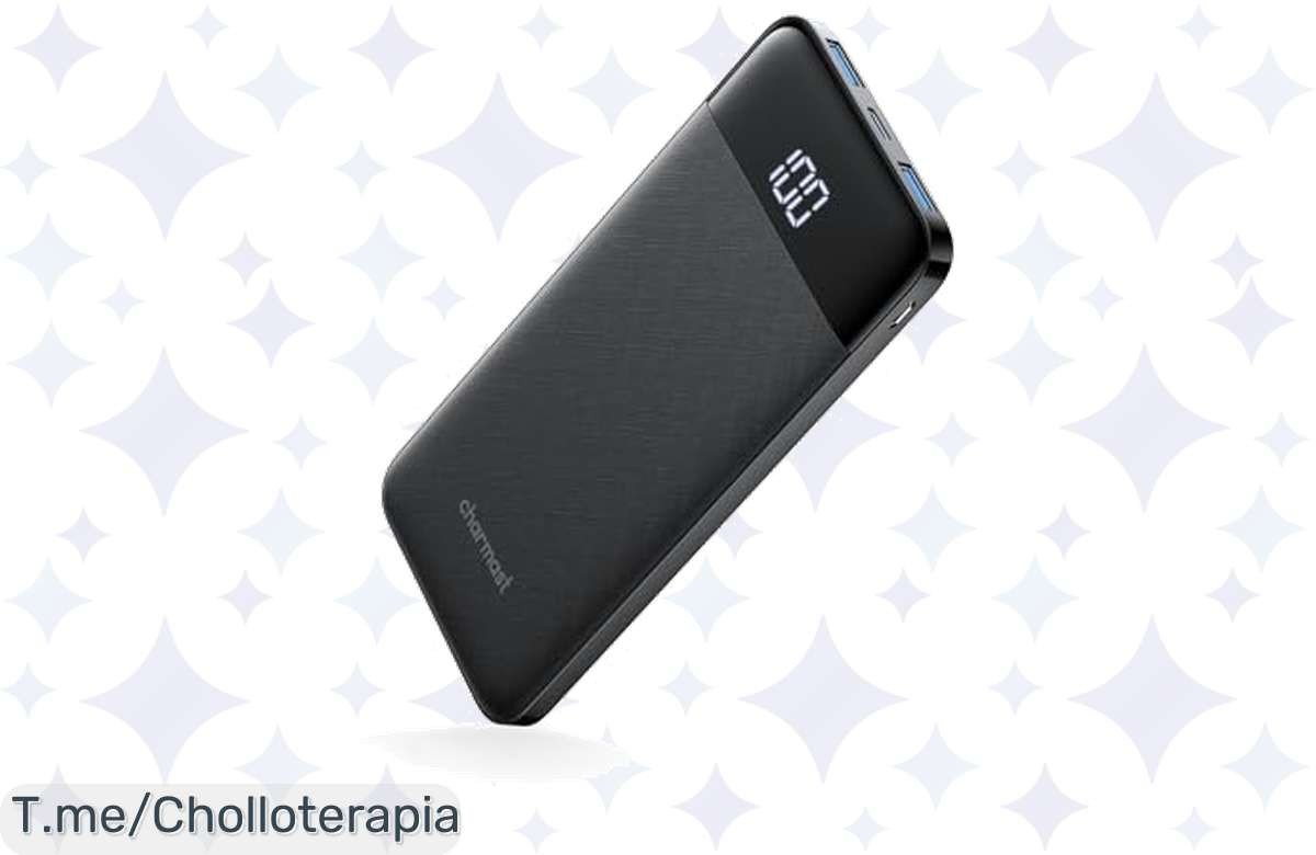 Nunca te quedes sin batería con nuestra Batería Externa 10400mAh a precio loco, carga rápida y ultra delgada: ¡aprovecha este ofertón antes de que se acabe!