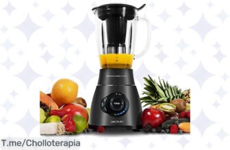 Potencia brutal en tu cocina con la Cecotec Batidora Power Black Titanium 2500MAX a precio loco, ¡disfruta de smoothies perfectos y limpieza fácil! Aprovecha esta oferta limitada ya