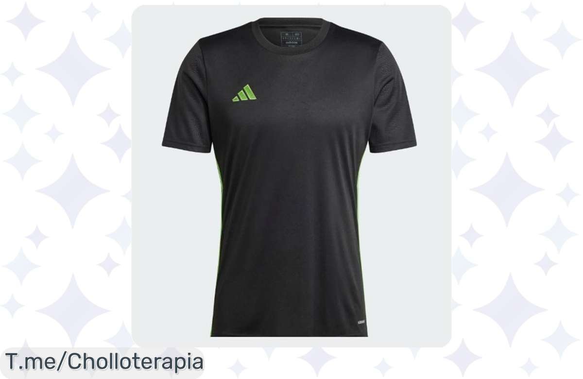 Potencia tu juego con la camiseta Adidas Manga Corta a un precio loco: tecnología Aeroredy para que siempre estés fresco. ¡Oferta limitada, no te quedes sin la tuya!