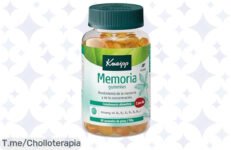 Potencia tu mente con las gominolas Kneipp Memoria: sabor a piña irresistible para un enfoque increíble Aprovecha este ofertón único, ¡solo por tiempo limitado!