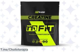 Potencia tu músculo con la creatina micronizada más fina, un chollo nunca visto que te brinda fuerza y masa muscular ¡Compra ahora antes de que se acabe esta oferta brutal!