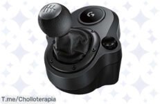 Potencia tus carreras con el super chollo Logitech G Driving Force, cambia de marcha como un pro y transforma tu gaming ¡No pierdas esta oferta única y compra ya!