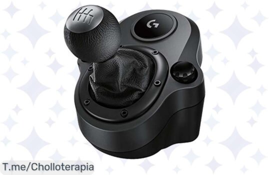 Potencia tus carreras con el super chollo Logitech G Driving Force, cambia de marcha como un pro y transforma tu gaming ¡No pierdas esta oferta única y compra ya!
