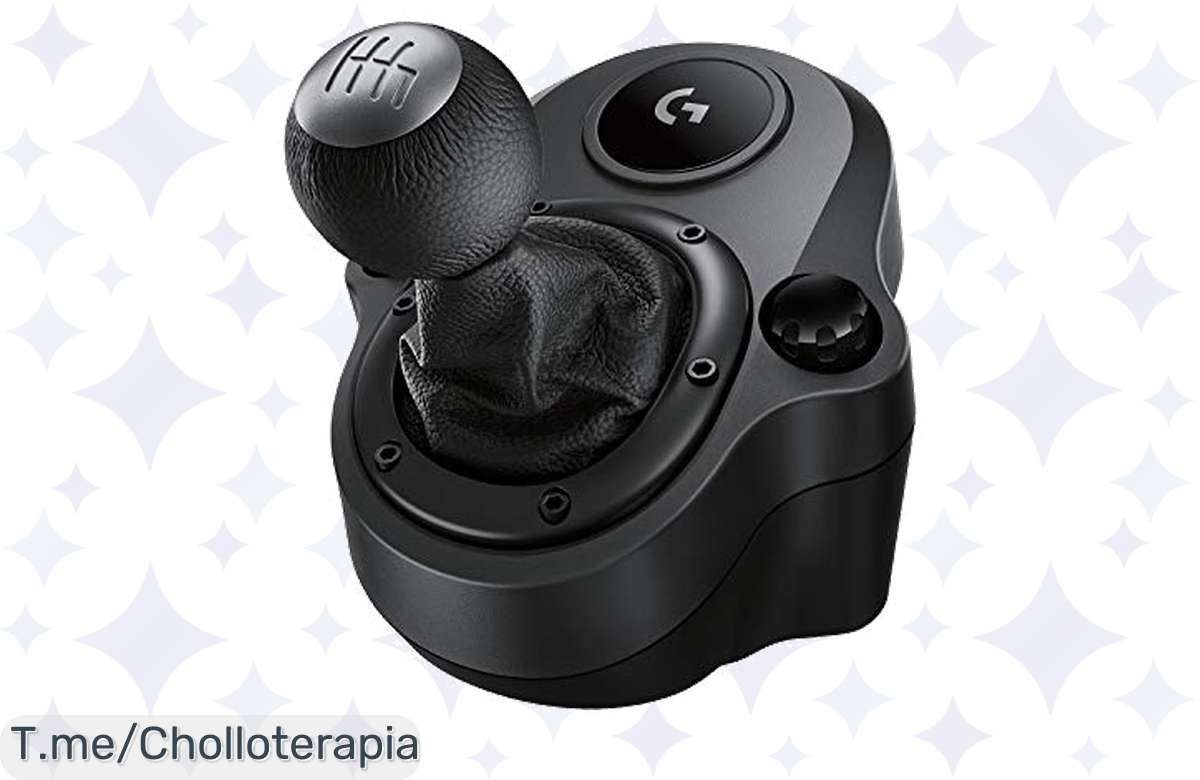 Potencia tus carreras con el super chollo Logitech G Driving Force, cambia de marcha como un pro y transforma tu gaming. ¡No pierdas esta oferta única y compra ya!