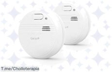 Protege a tu familia con 2 Detectores de Humo Garza al mejor precio loco, suena fuerte por tu seguridad y se instala fácil ¡No te pierdas esta oferta única, compra ya!