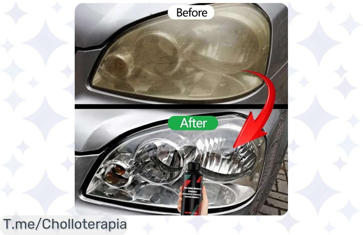 Renueva tus faros y sorpréndete con un brillo espectacular gracias a nuestro kit de pulido, ¡ofertón limitado que no puedes dejar escapar! Compra ahora antes de que se agoten.