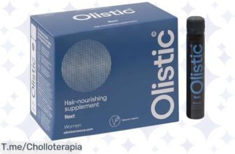 Revitaliza tu cabello a los 50+ con Olistic WOMEN NEXT: ¡28 Ampollas anticaída que te harán brillar! Super chollo limitado, compra ahora y transforma tu rutina capilar