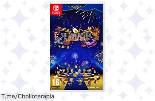 Revive la magia de 46 juegos icónicos con Theatrhythm Fin a un precio loco y disfruta como nunca antes ¡No te quedes sin el tuyo, actúa ya antes que se agote!