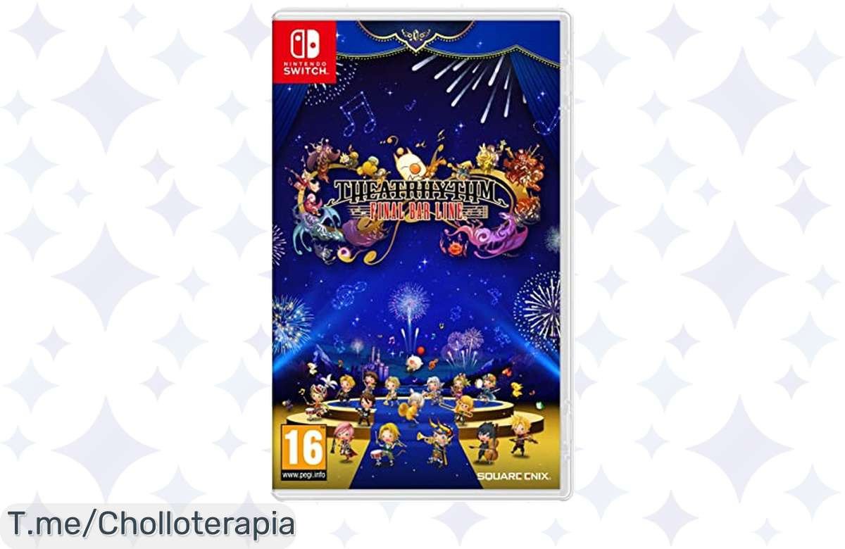 Revive la magia de 46 juegos icónicos con Theatrhythm Fin a un precio loco y disfruta como nunca antes. ¡No te quedes sin el tuyo, actúa ya antes que se agote!