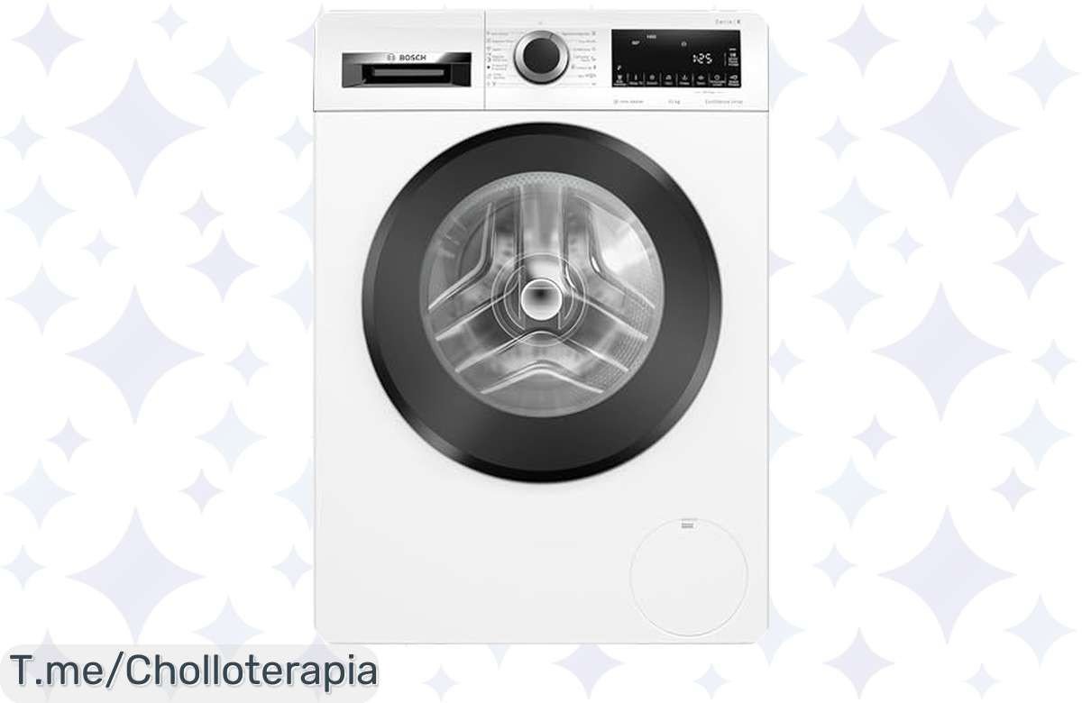 Revoluciona Tu Colada Con La Lavadora Bosch De 10 Kg: Silenciosa Y Antimanchas A Un Precio Loco. ¡Oferta Única Que No Querrás Perderte! Compra Ya Antes Que Se Agote.