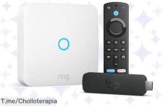 Revoluciona tu hogar con el Fire TV Stick 4K + Ring Intercom a un precio loco, disfruta de películas en calidad 4K y controla tu interfono desde el sofá ¡Compra ya antes que se agote!