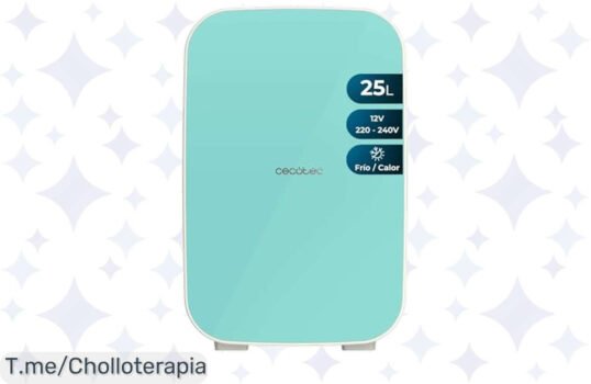 Revoluciona tus escapadas con la Nevera Cecotec: 25L de felicidad sobre ruedas a un precio loco ¡No dejes escapar este ofertón limitado y disfruta siempre de la frescura!