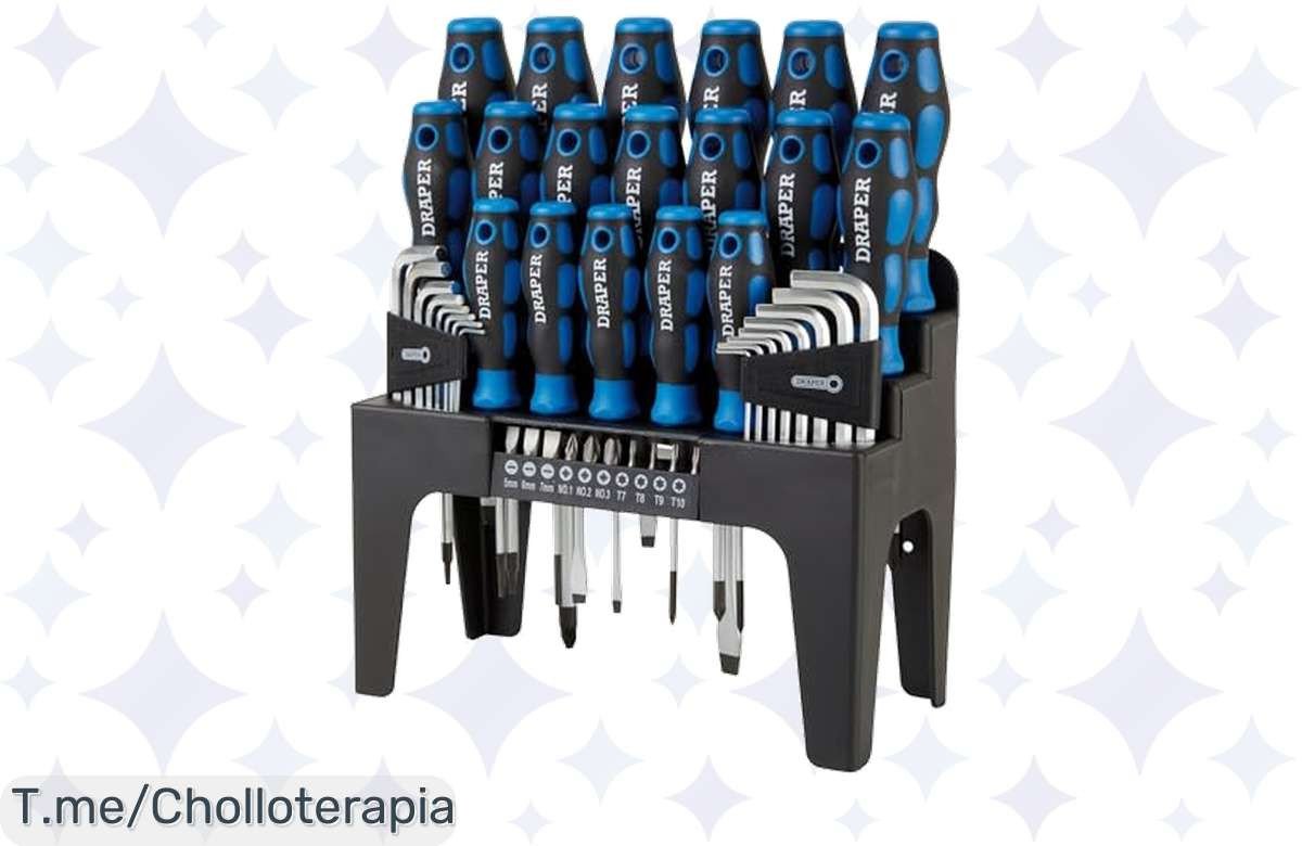 Set Draper 865/44: ¡El super chollo de 44 piezas que te hará trabajar sin fatiga! No pierdas esta oferta irracional, compra ya antes de que se acabe y transforma tus tareas en juego.