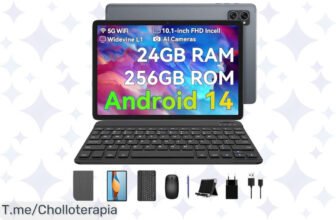 Tablet BESTTAB A20 a precio loco: 10 pulgadas de pura diversión con 24GB RAM y un ofertón en FHD Solo hoy, aprovecha esta oportunidad única antes que se agote