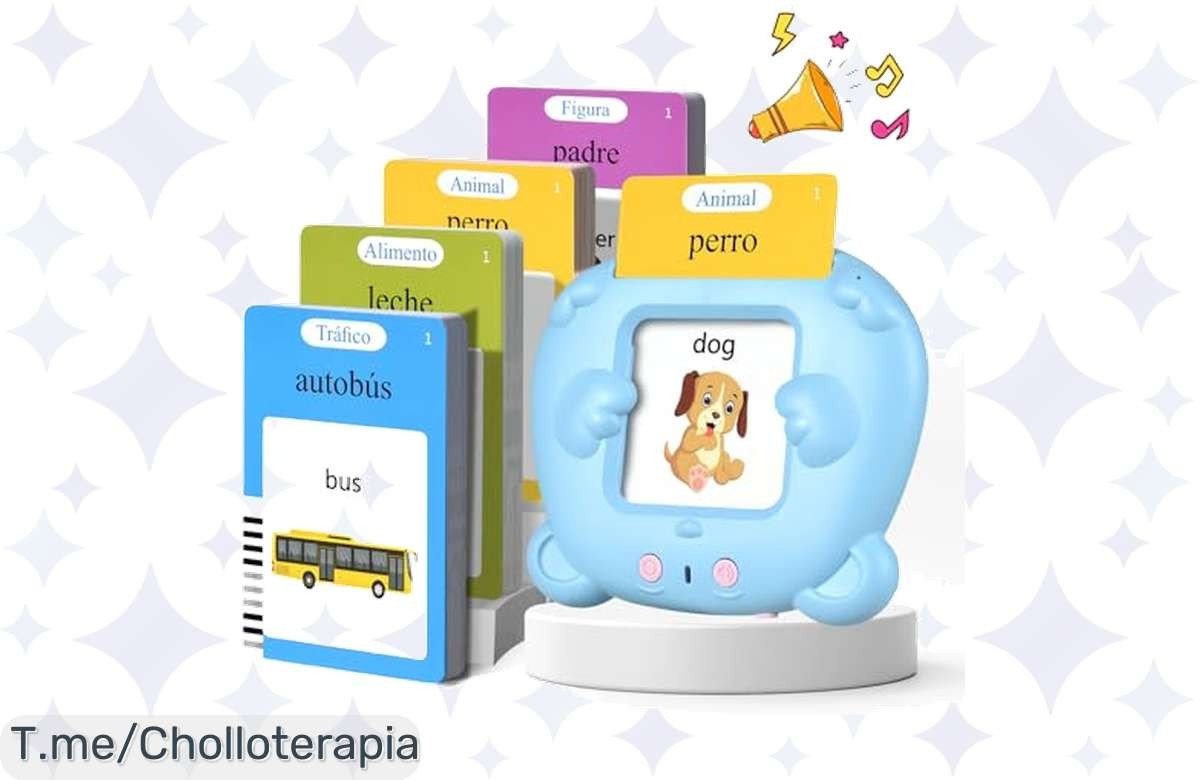 Tarjetas Flash Parlantes a precio loco: ¡super chollo para aprender jugando! Descuento brutal y oferta limitada, compra ya antes de que se agoten.