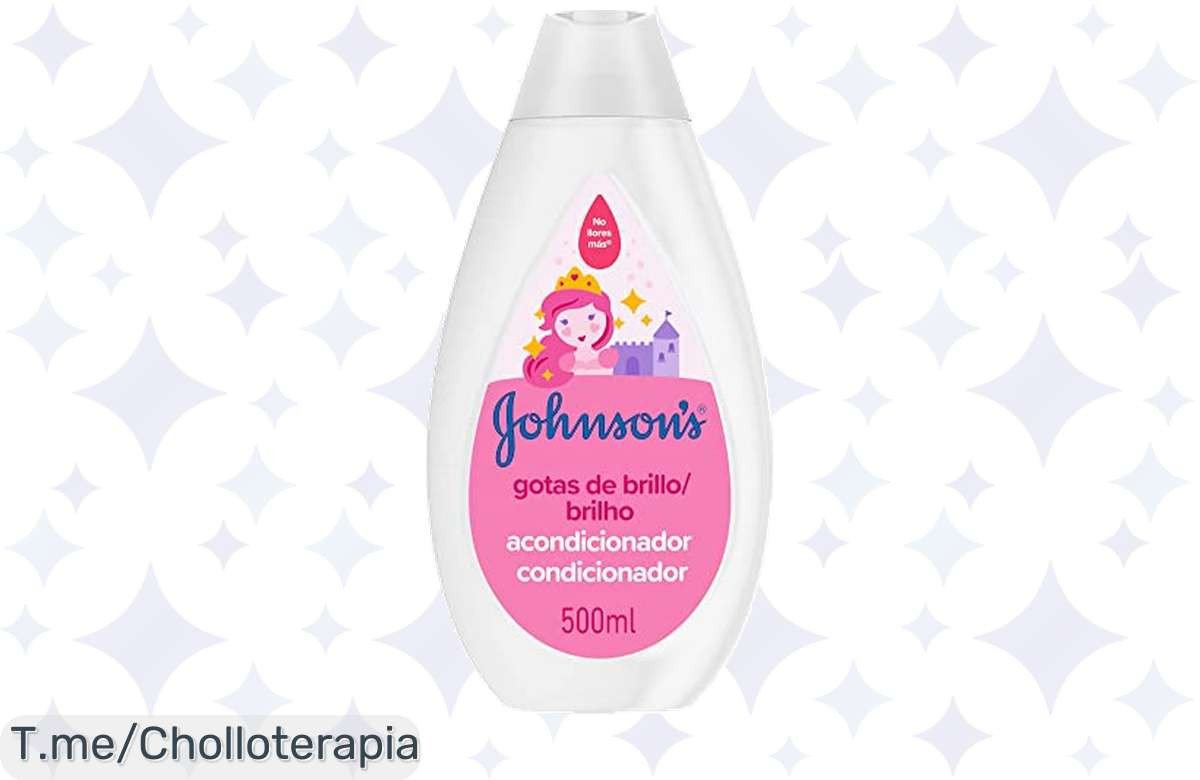 Transforma el baño en un momento feliz con Johnson’s Baby Acondicionador Gotas de Brillo, ¡super chollo hipoalergénico! No dejes pasar esta oferta increíble, compra ya y siente la diferencia.
