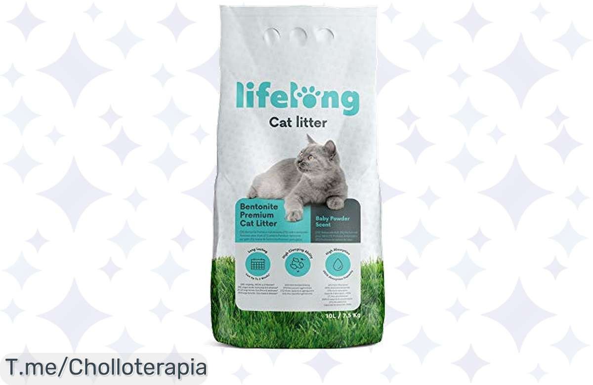 Transforma la limpieza de tu hogar con la Arena de Bentonita, duración increíble y aroma espectacular. ¡Aprovecha este super chollo antes que se agote!