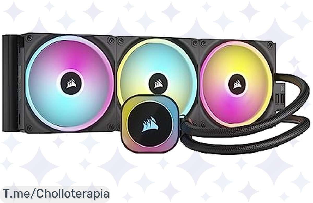 Transforma tu PC con el Corsair iCUE Link H170i RGB: refrigeración líquida AIO de 420mm y ventiladores silenciosos. ¡No te pierdas este ofertón exclusivo, compra ya!