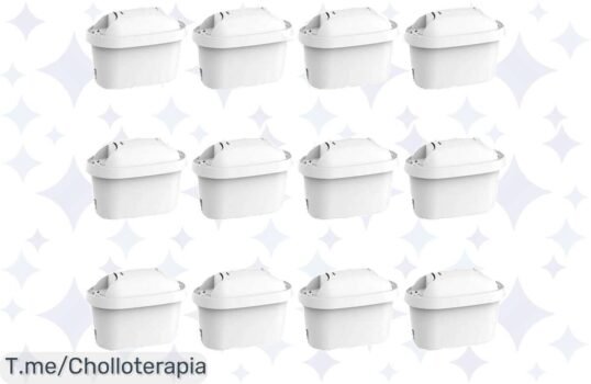 Transforma tu agua en pura magia con el filtro Waterdrop, recambio todo en 1 compatible con Brita Marella ¡Aprovecha este ofertón y siente la diferencia ahora!