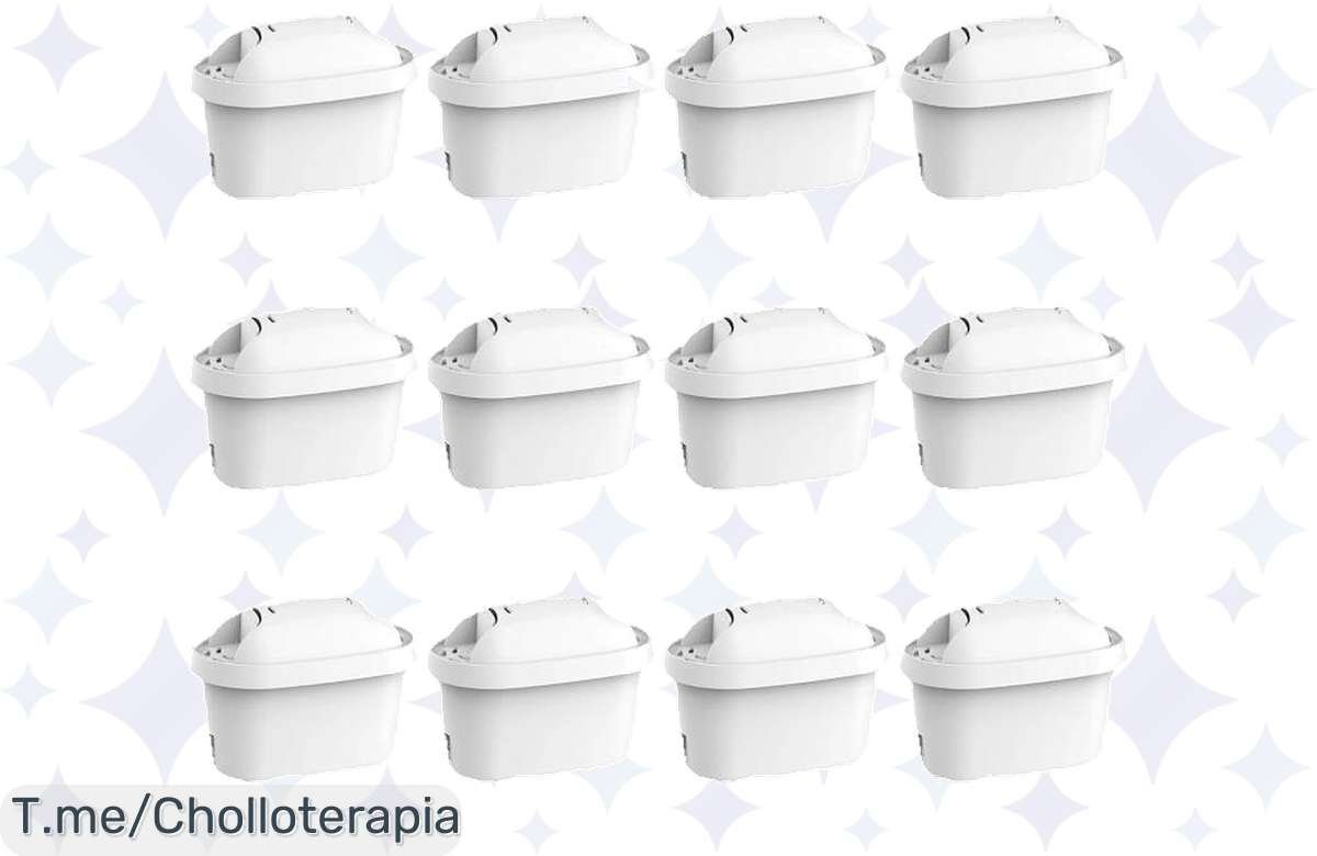 Transforma tu agua en pura magia con el filtro Waterdrop, recambio todo en 1 compatible con Brita Marella. ¡Aprovecha este ofertón y siente la diferencia ahora!