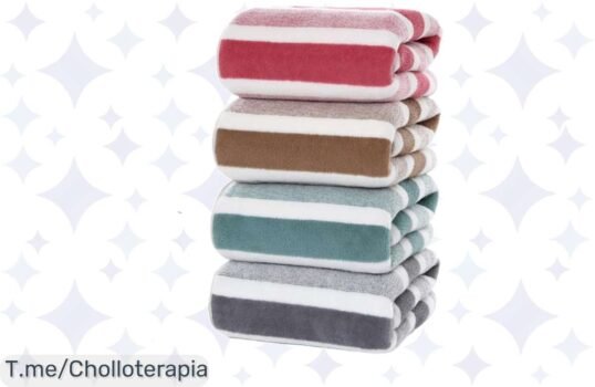 Transforma tu baño en un lujoso SPA con nuestras toallas suaves como un abrazo Aprovecha el precio loco y siente la diferencia ¡No dejes pasar esta oferta única!