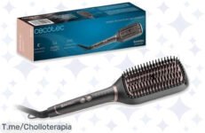 Transforma tu cabello al instante con el cepillo alisador eléctrico InstantCare SquareBrush: suavidad y potencia a un precio loco ¡Aprovecha este ofertón limitado ya!