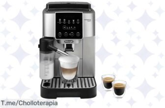 Transforma tu café diario en una obra maestra con la De'Longhi Magnifica Start Milk, espumado automático y sabor único ¡Aprovecha este ofertón limitado y compra ya!