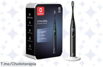 Transforma tu cepillado con Oclean X Pro Elite: limpieza silenciosa y potente, descubre tus errores y consigue una sonrisa perfecta ¡No dejes pasar este ofertón único!