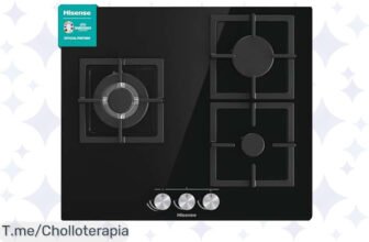 Transforma tu cocina con el Hisense GG633B, la placa de gas que brilla por su rapidez y durabilidad Aprovecha este ofertón exclusivo antes de que se acabe ¡Compra ahora!