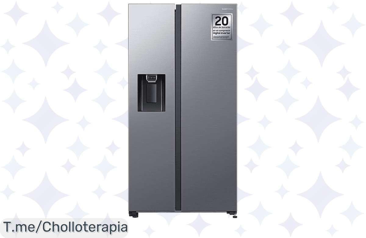 Transforma tu cocina con el frigorífico Samsung de 634 litros y dispenser de agua: ¡super chollo que no puedes dejar pasar! Aprovecha esta oferta única antes que se acabe.