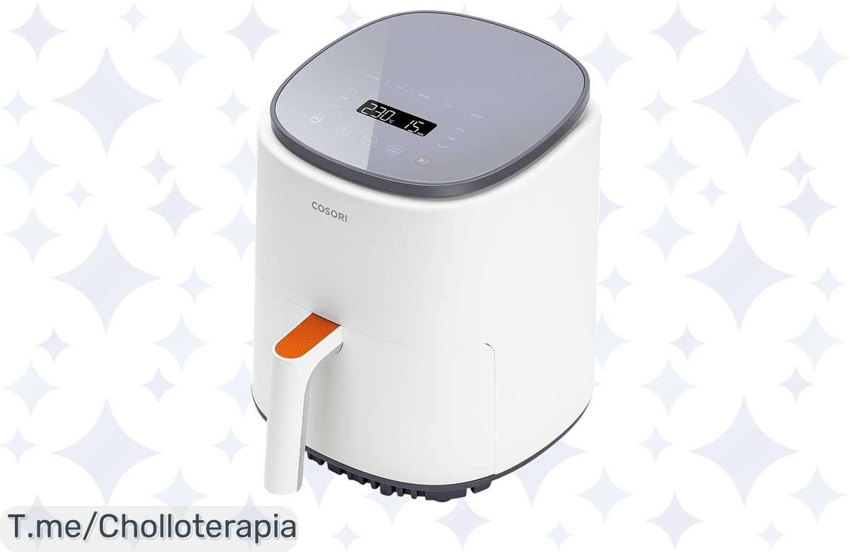 Transforma tu cocina con la Cosori Freidora de aire a un precio loco, disfruta comidas crujientes sin aceite y sorprende a todos. ¡No te quedes sin el ofertón, actúa ya!