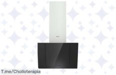 Transforma tu cocina con la campana Hisense CH6IN6BXBG: succión brutal y luz LED, ¡un ofertón único que mantendrá el aire fresco! No dejes pasar este chollo limitado