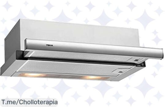Transforma tu cocina con la campana extractora Teka TL 6310, un chollo que elimina olores en silencio y ahorra energía No pierdas esta oferta única, actúa ya y renueva tu hogar