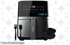 Transforma tu cocina con la freidora Cecotec de 55L a un precio loco, sana y deliciosa en minutos ¡No pierdas esta oferta nunca vista, compra ahora!