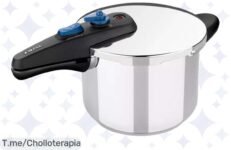 Transforma tu cocina con la olla express Monix Veloce: capacidad de 4 a 9 litros, acero inoxidable y deliciosos platos en tiempo récord ¡Aprovecha esta oferta única antes de que acabe!