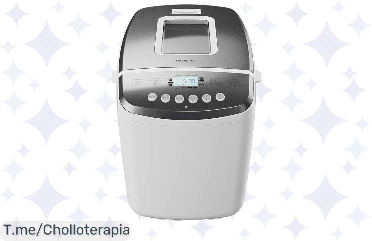 Transforma tu cocina en una panadería gourmet con la panificadora 850 W, mezcla y hornea sin esfuerzo. ¡Super chollo de oferta limitada, compra ya y disfruta deliciosos momentos!