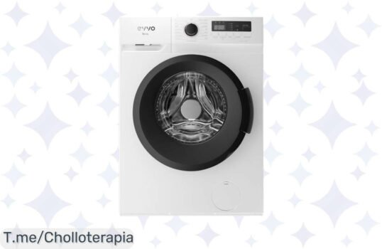 Transforma tu colada con la lavadora Evvo de 8 Kg, motor inverter y ahorro en cada lavado ¡No te quedes sin este super chollo! Compra ahora antes de que se agote