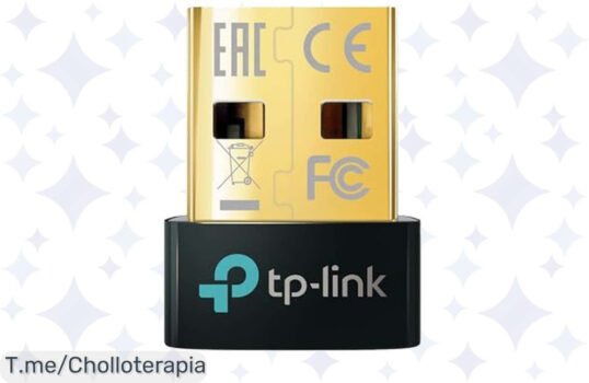 Transforma tu conexión digital con el TPLink UB500: Bluetooth 50 para hasta 7 dispositivos, ¡super chollo que no puedes dejar escapar! Oferta limitada, actúa ya