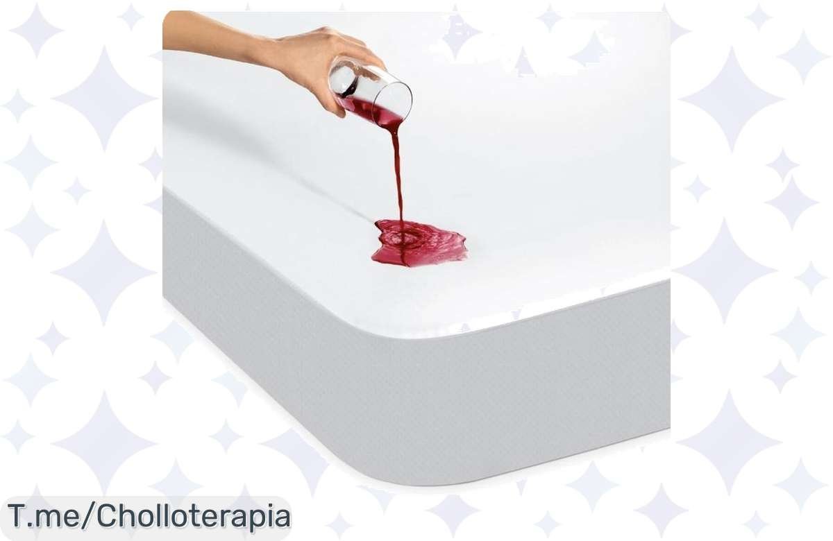 Transforma tu descanso con el protector de colchón Jiménez, 100% algodón y hipoalergénico. ¡No dejes escapar este super chollo y mejora tus noches ahora mismo!