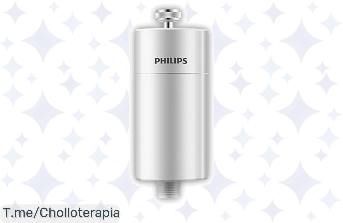 Transforma tu ducha en un spa con el filtro Philips Water: ¡adiós cloro, hola agua pura! Aprovecha este ofertón único y lleva la experiencia a casa antes de que se agote.