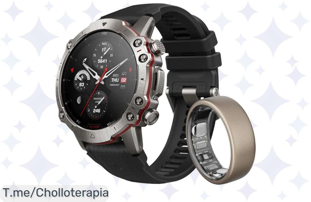 Transforma tu entrenamiento con el Amazfit Helio Ring y Falcon: durabilidad de titanio, rendimiento personalizado y super soporte. ¡No te pierdas este ofertón antes que se agote!