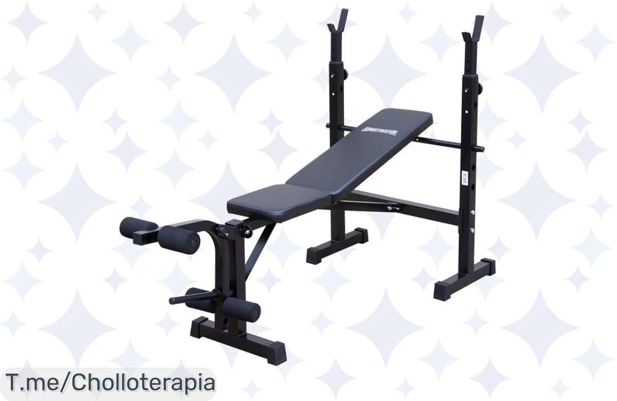 Transforma tu entrenamiento con el espectacular Banco de Musculación Hércules, mejora tu fuerza desde casa y aprovecha este ofertón limitado que no puedes dejar pasar. ¡Compra ahora!